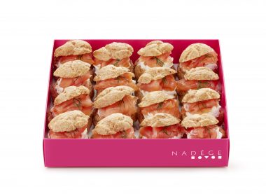 salmon profiteroles
