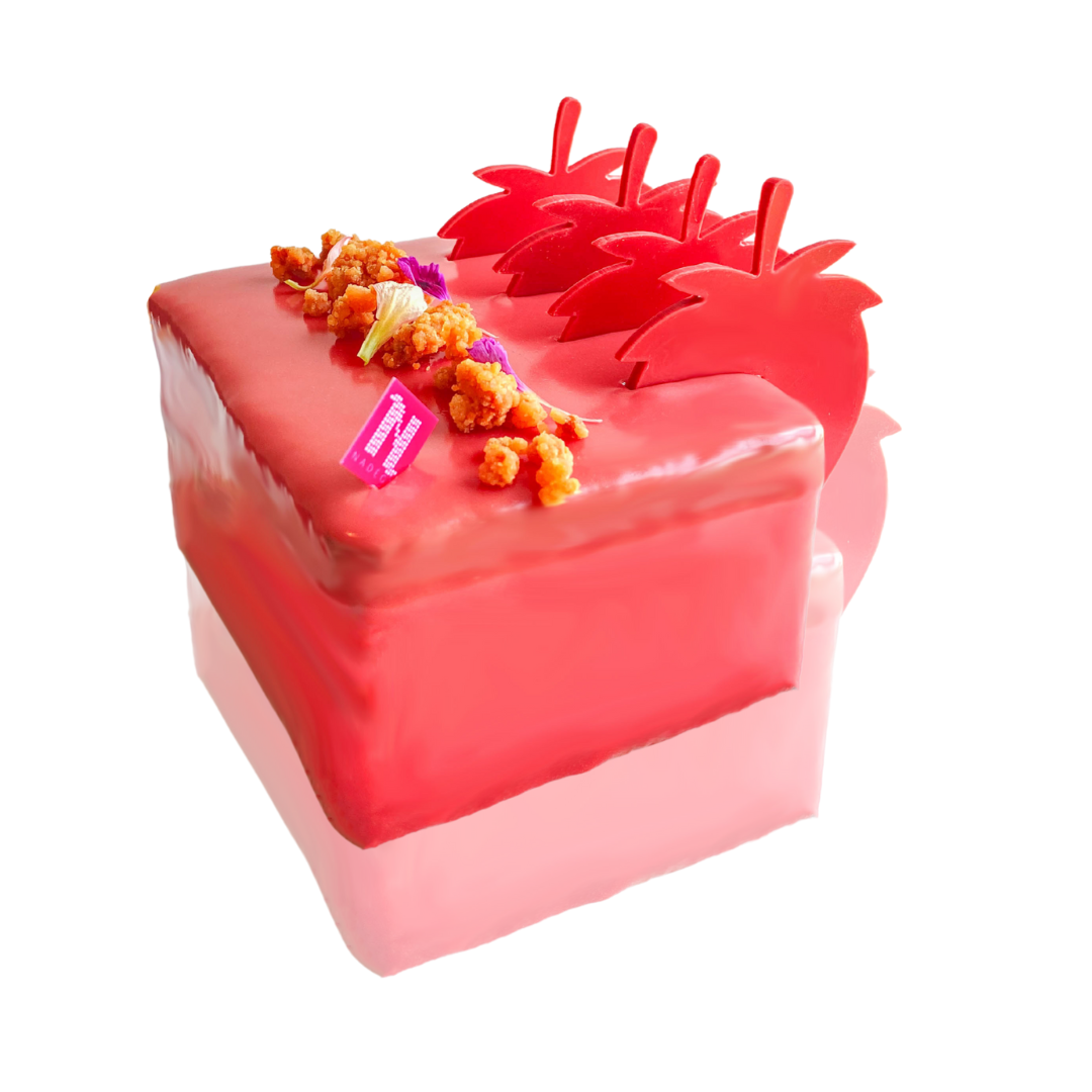 4P STRAWBERRY CHEESECAKE