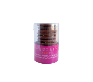 almond dark chocolate biscuit