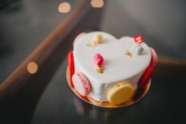 marie Antoinette heart cake