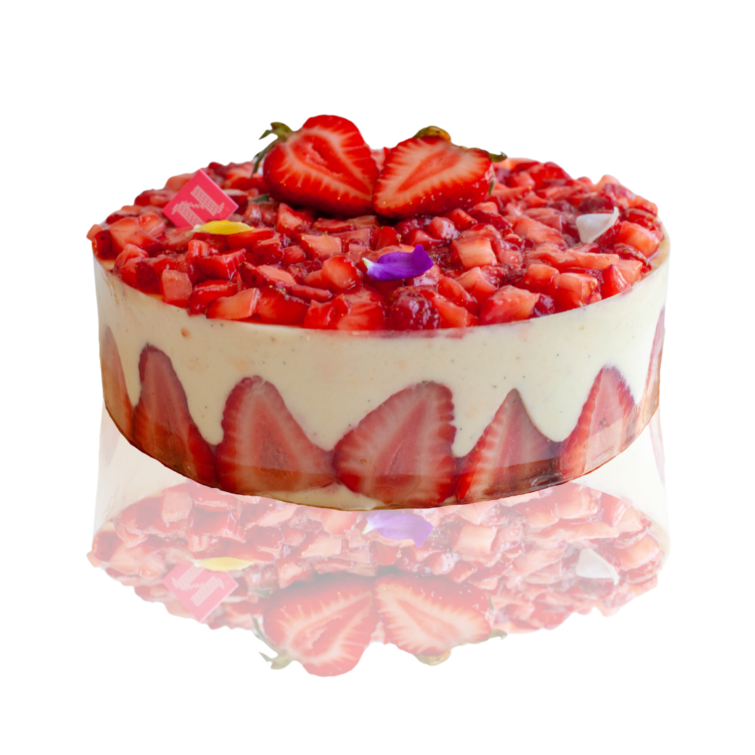 strawberry cake nadege